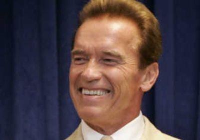 
Associated Press Arnold Schwarzenegger
 (Associated Press / The Spokesman-Review)