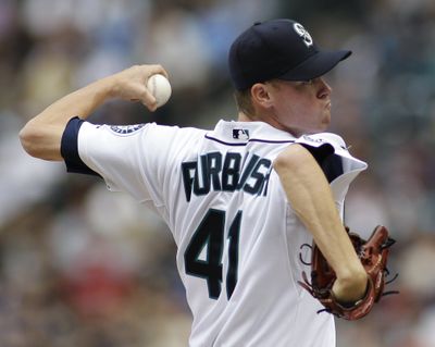 Mariners starter Charlie Furbush, acquired in a deadline deal with Detroit, threw seven strong innings Sunday in a win over Boston. (Associated Press)