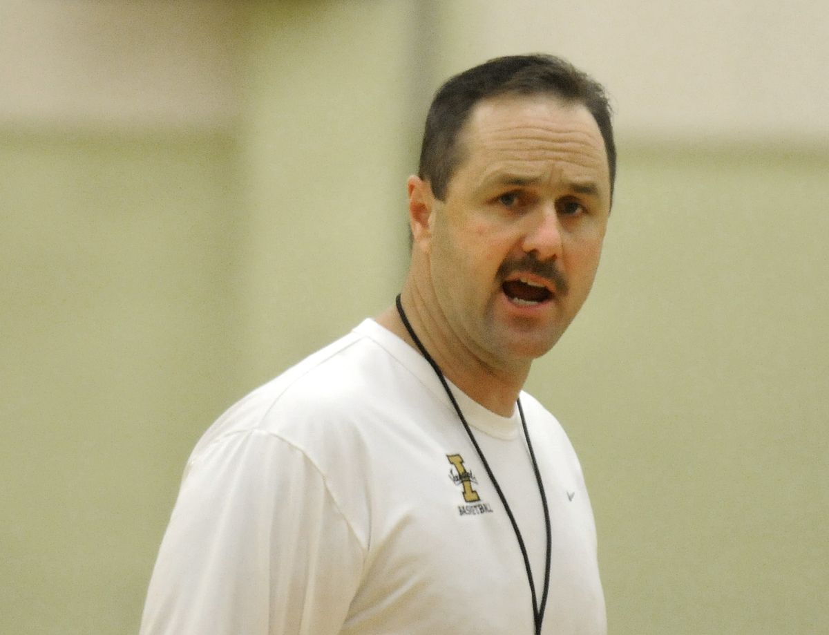 Don Verlin’s disciplined style is already apparent in his first season as UI coach.   (Dan Pelle / The Spokesman-Review)