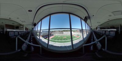 WSU football President's suite at Martin Stadium