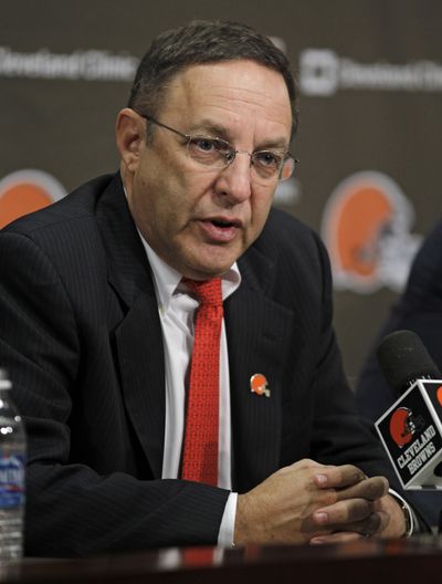 New CEO Joe Banner brings past success to Cleveland. (Associated Press)