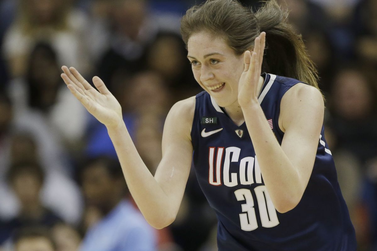 Freshman Breanna Stewart was the charm UConn needed to defeat Notre Dame with career-high 29 points. (Associated Press)