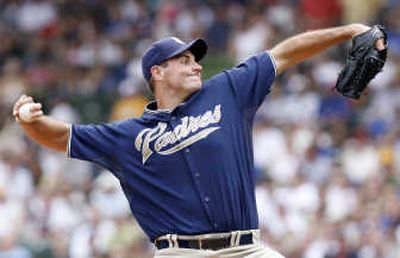 
Associated Press Chris Young became the third San Diego Padres pitcher on the N.L. All-Star roster.
 (Associated Press / The Spokesman-Review)