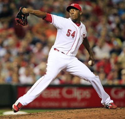 Recent troubles for Reds pitcher Aroldis Chapman include a speeding arrest and lawsuit by a jailed Cuban-American. (Associated Press)