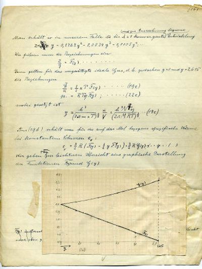 
This image released Saturday by the Lorentz Institute of Leiden University shows the manuscript of a paper by Albert Einstein published in 1925. 
 (Associated Press / The Spokesman-Review)
