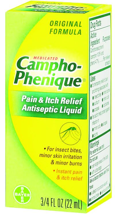 Campho-Phenique Pain & Itch Relief.  (Campho.com)