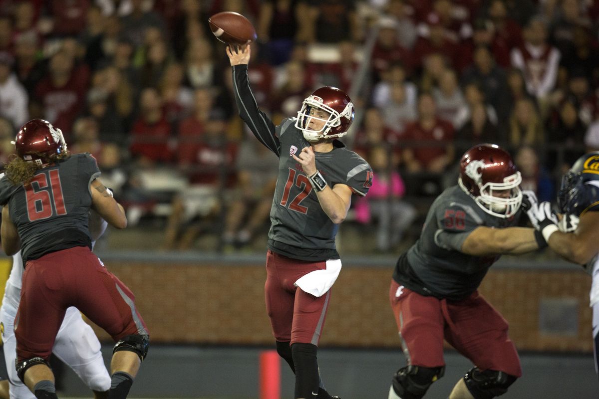 Senior QB Connor Halliday has set plenty of records, but what he really wants is wins. (Associated Press)