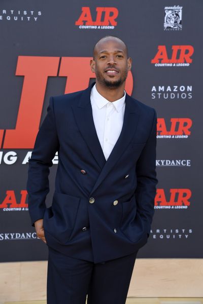 Marlon Wayans attends Amazon Studios’ world premiere of “Air” at Regency Village Theatre in Los Angeles on March 27.  (Jon Kopaloff/Getty Images North America/TNS)