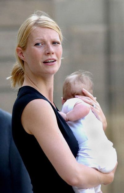 
Gwyneth Paltrow went to the extreme with her baby's name – Apple.  
 (Associated Press / The Spokesman-Review)