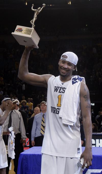 West Virginia’s Da’Sean Butler was named Big East tournament MVP.  (Associated Press)