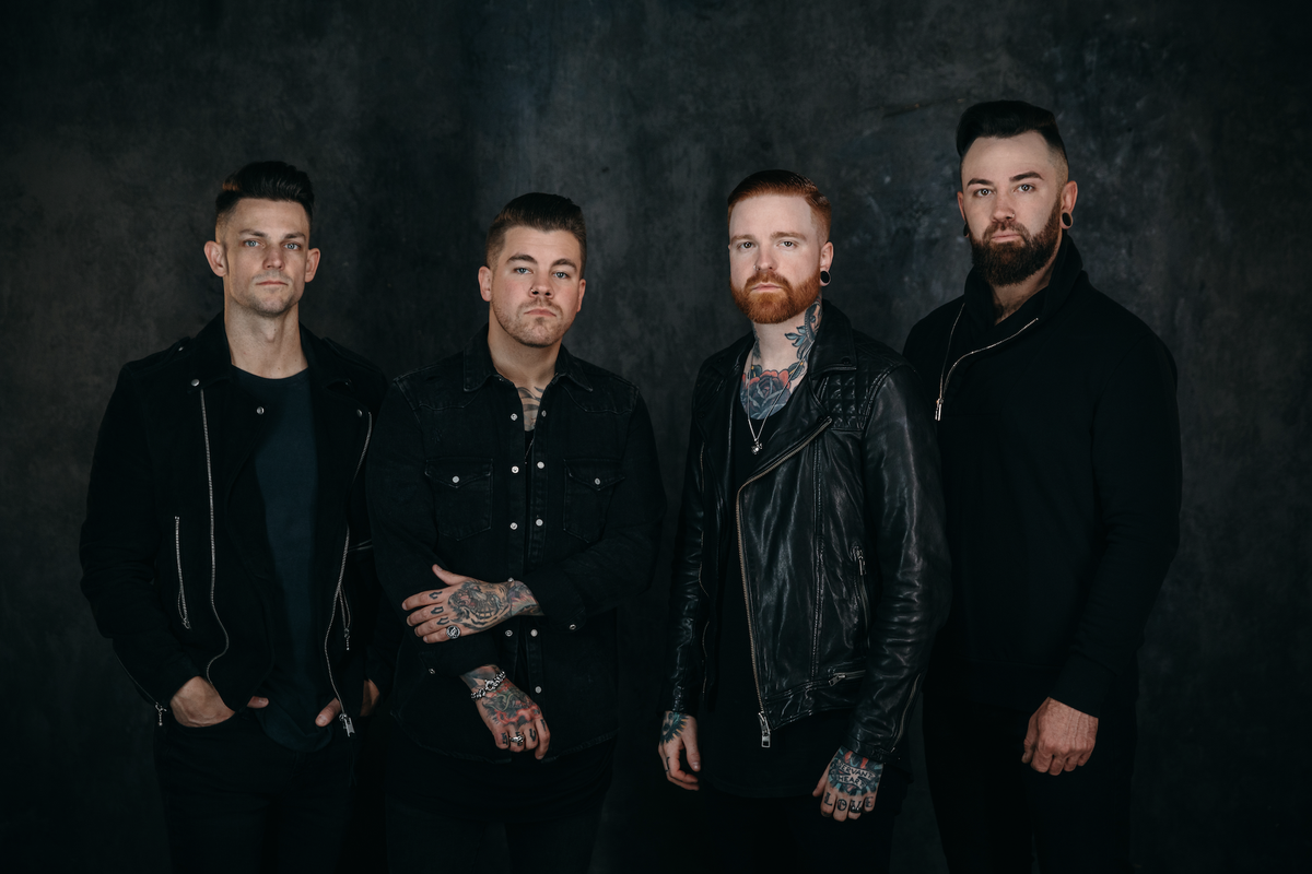 Matty Mullins, second from left, is the vocalist of the metalcore band Memphis May Fire. The Shadle Park High School graduate is returning to his hometown for the holidays and will DJ a set at the Big Dipper.  (Rise)