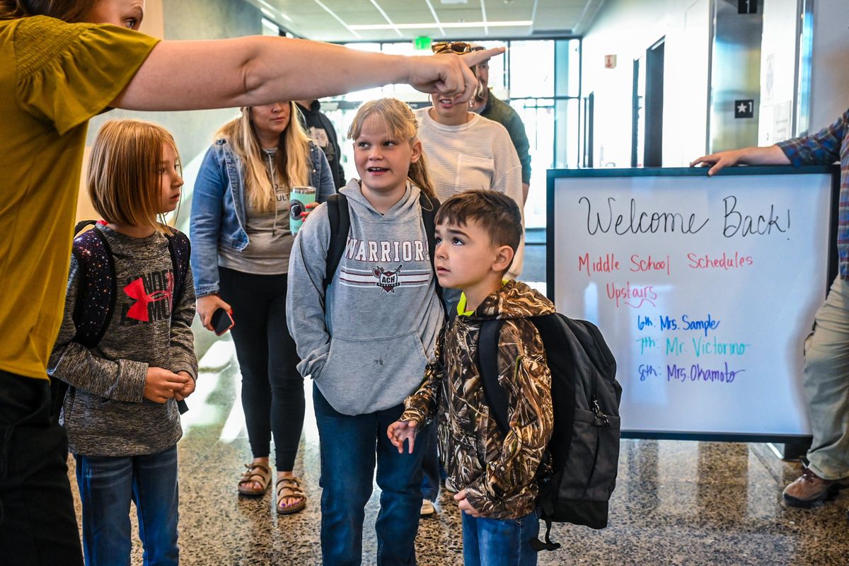First day in new Almira school Sept. 5, 2023 The SpokesmanReview
