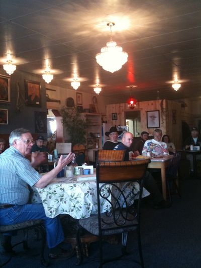 The Historic Hillyard Merchants Committee meeting on Wednesday May 18, 2011 (Pia Hallenberg)