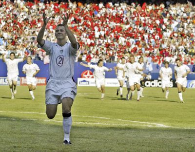 Brad Davis had an impact in his first year of international play with the winning penalty kick against Panama in the 2005 Gold Cup. (Associated Press)