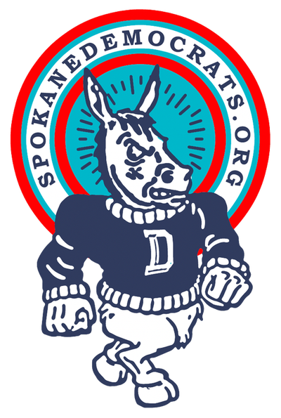 Logo of the Spokane County Democrats.  (Courtesy image)