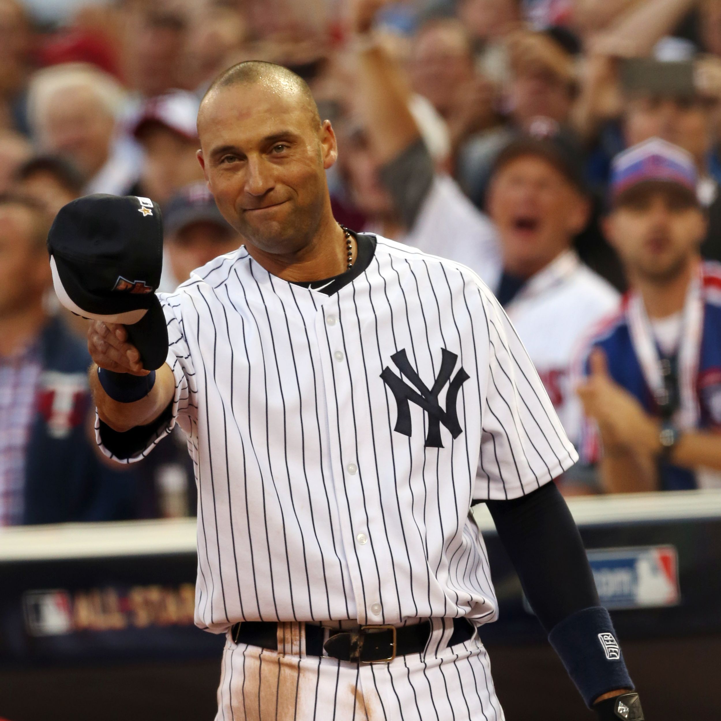 Derek Jeter gets two hits in final All-Star Game in 2014 