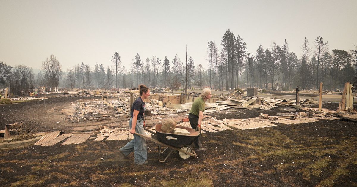 Spokane Wildfires Destroy 700 Structures and Displace 65,000 People