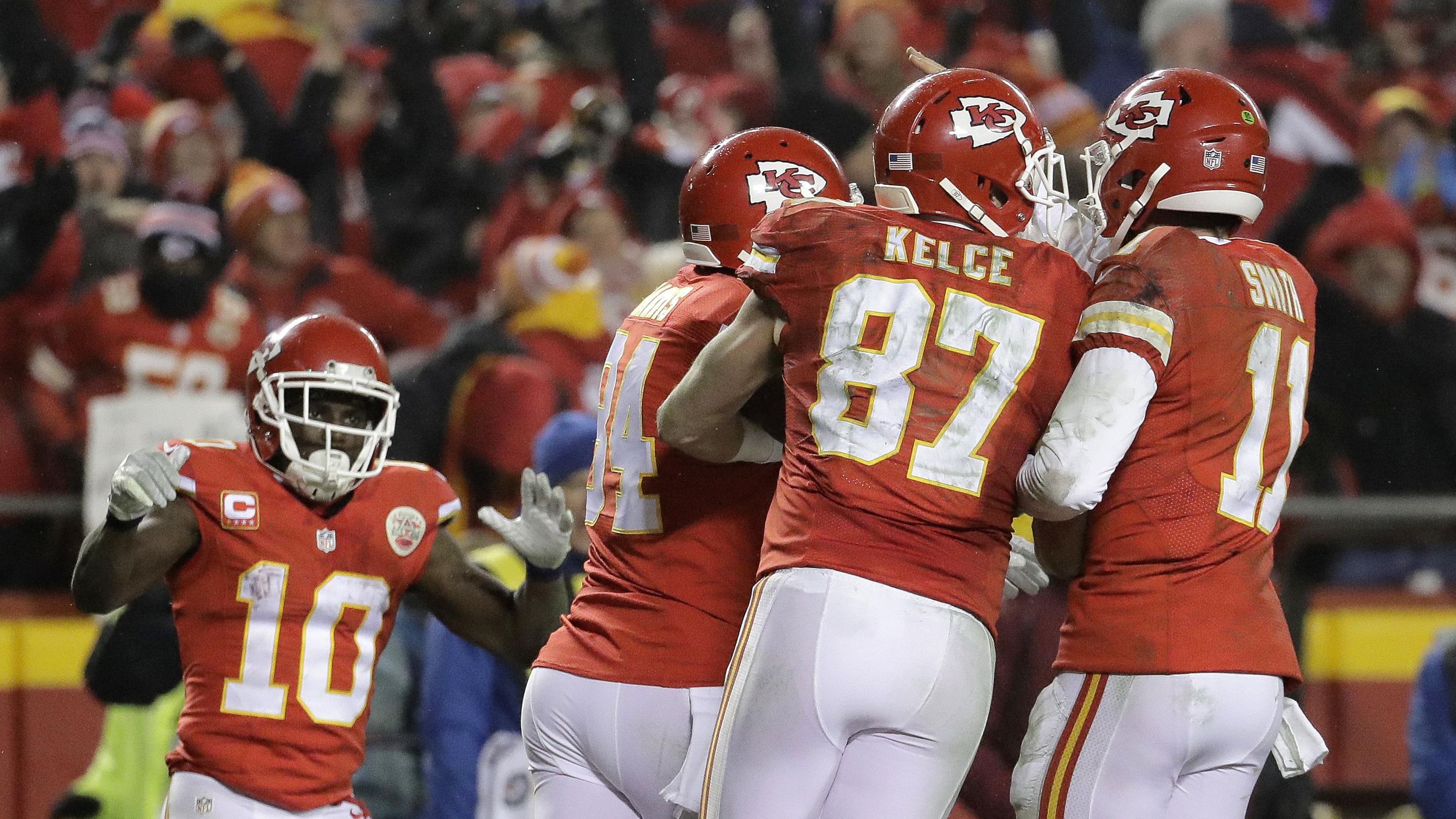 Chiefs' Andy Reid believes holding should have been no-call