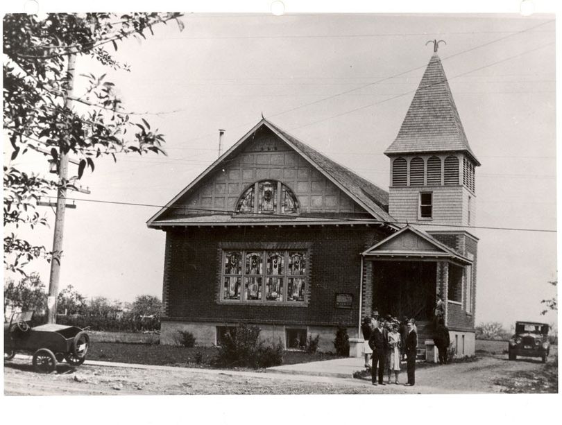 Opportunity Presbyterian Church circa the 1920's. The church is still at the same location at N. 202 Pines Rd. Photo courtesy the Spokane Valley Heritage Museum. (Photo courtesy the Spokane Valley Heritage Museum)