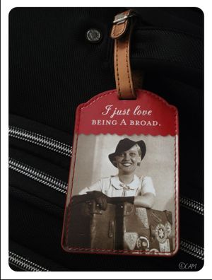 Luggage tag (Cheryl-Anne Millsap / photo by Cheryl-Anne Millsap)
