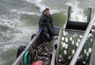 Lange Solberg, a student and third-generation commercial fisherman, is promoting an event at GU. Courtesy of Lange Solberg (Courtesy of Lange Solberg / The Spokesman-Review)