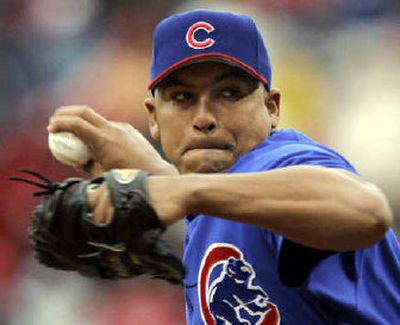 
Carlos Zambrano was one of seven Venezuelan pitchers to start games Tuesday.
 (Associated Press / The Spokesman-Review)