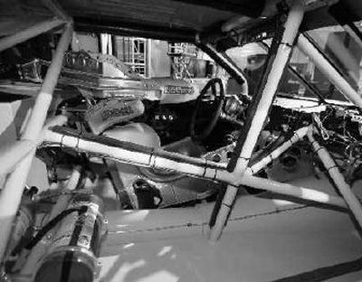 
Media members saw the Car of Tomorrow's drivers' compartment at a recent tour. 
 (Associated Press / The Spokesman-Review)