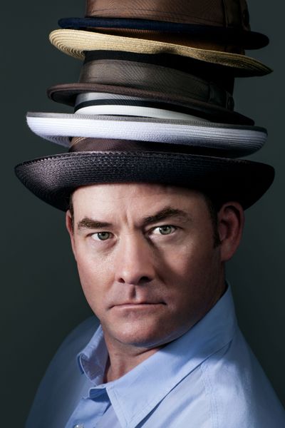 David Koechner will wear more than one hat when he’s at the Spokane Comedy Club this weekend – comedian and “Office” trivia host.  (Mandee Johnson)