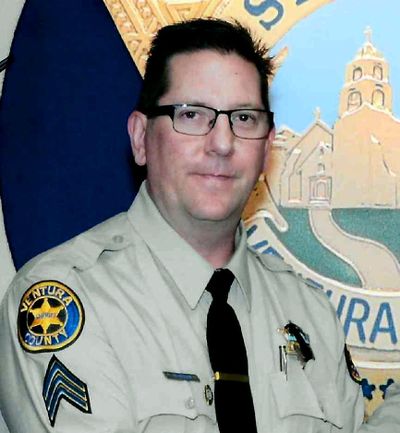 This undated photo provided by the Ventura County Sheriff’s Department shows Sheriff’s Sgt. Ron Helus, who was killed Wednesday, Nov. 7, 2018, in a deadly shooting at a country music bar in Thousand Oaks, Calif. Authorities say Helus killed in a mass shooting at the Southern California bar was shot five times by a gunman who killed 11 others, but struck fatally by a bullet fired by a highway patrolman. (AP)