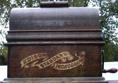 
This phonograph was manufactured about 1910.
 (The Spokesman-Review)