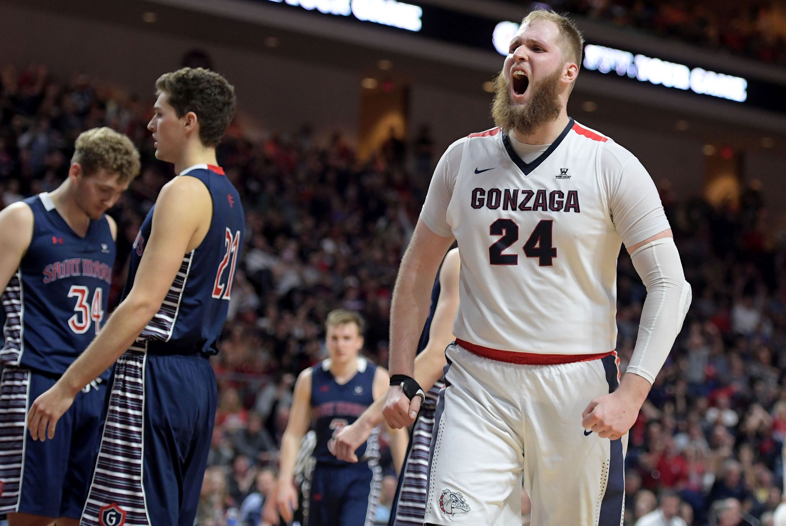 Former Gonzaga Center Przemek Karnowski Reunites With Tommy Lloyd ...