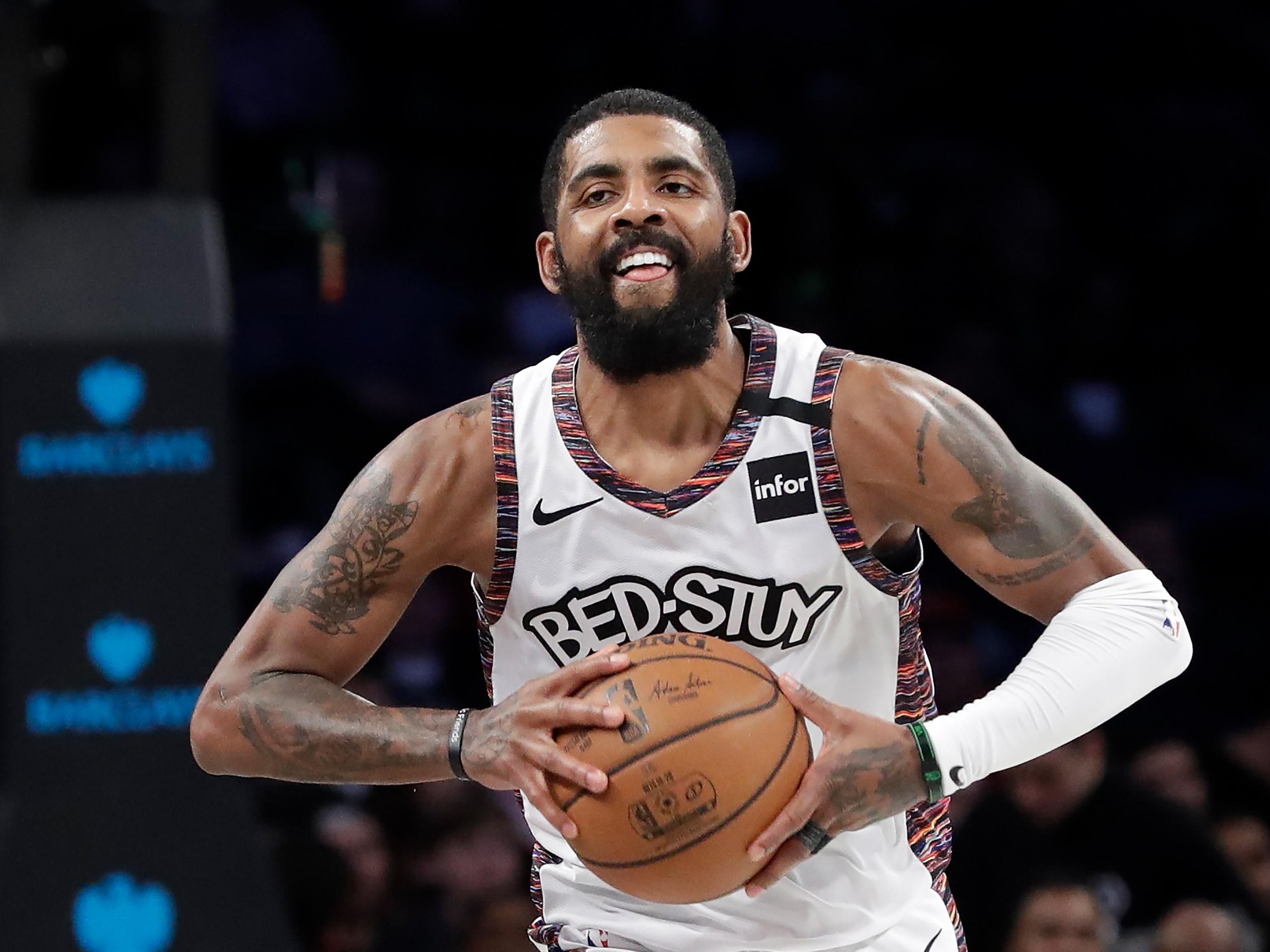 Kyrie Irving Edit Nets / Nba Players Concerned Return Will Overshadow Protests Blm Movement ...