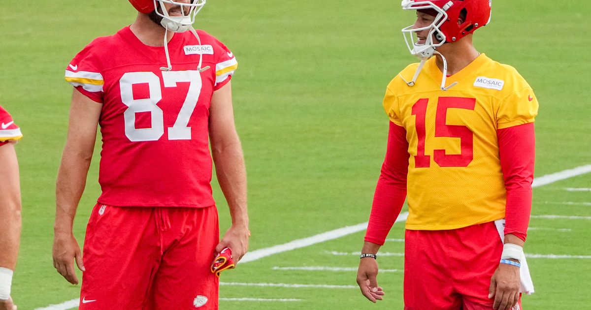 Patrick Mahomes and Travis Kelce's steakhouse facing lawsuit from sneaker company