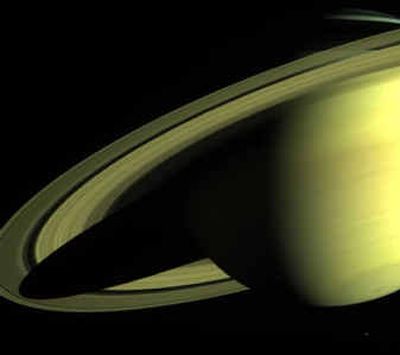 
The Cassini-Huygens spacecraft returned this image of Saturn on May 16 when its camera was too close to fit the entire planet in its field-of-view. 
 (Associated Press / The Spokesman-Review)