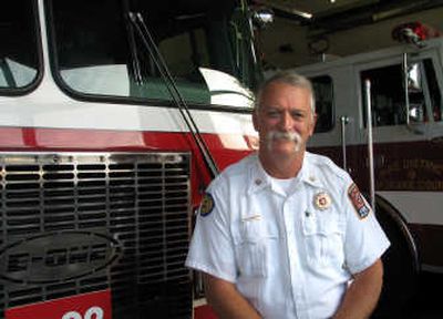 Fire Chief Bob Anderson serves Fire District 9 in Spokane County, and also has helped support emergency crews at disasters such as Hurricane Katrina and the events of Sept. 11, 2001.
(Lisa Leinberger / The Spokesman-Review)