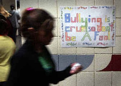
The message is clear at Garry Middle School that bullying behavior will not be tolerated. Some students have formed a group to combat harassment among the student body. 
 (Brian Plonka / The Spokesman-Review)