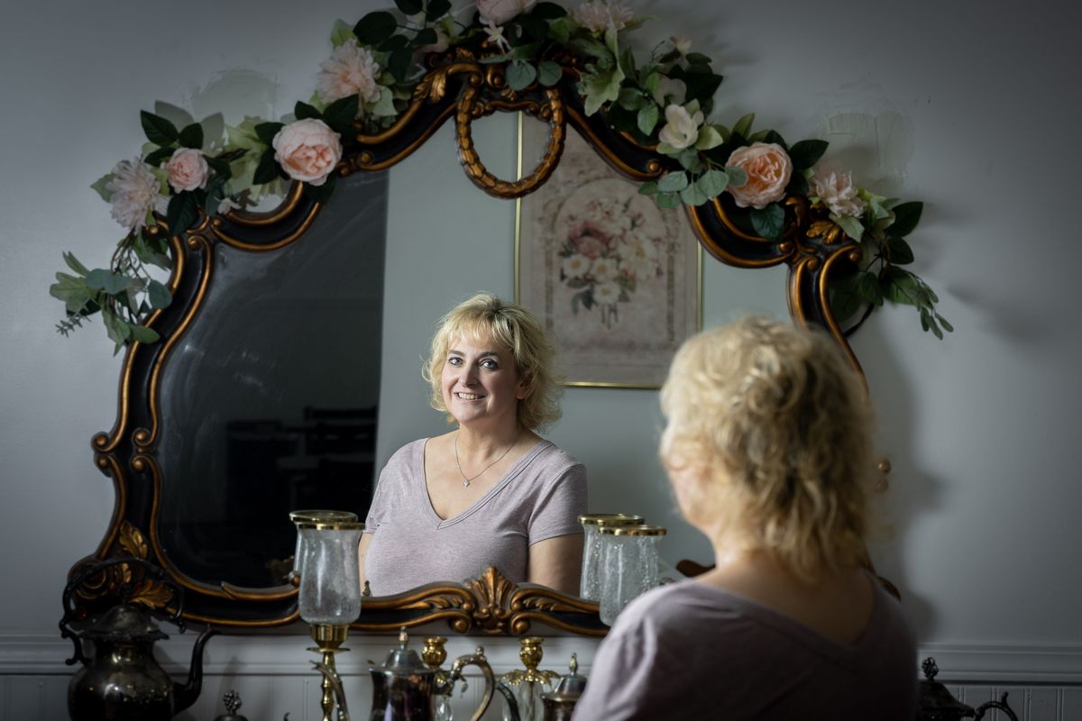 Because she can’t keep up with employee costs as well as loan and tax payments, Heavenly Special Tea Shop owner Sherri Davey-Ellis is closing the business at 1817 N. Division St.  (COLIN MULVANY/THE SPOKESMAN-REVI)