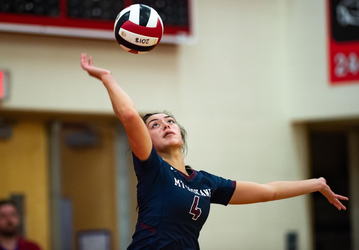 Prep volleyball: Mt. Spokane’s Tia Allen named 3A player of the year by ...