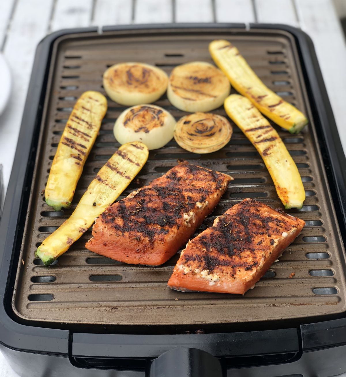 Salmon On Foreman Grill