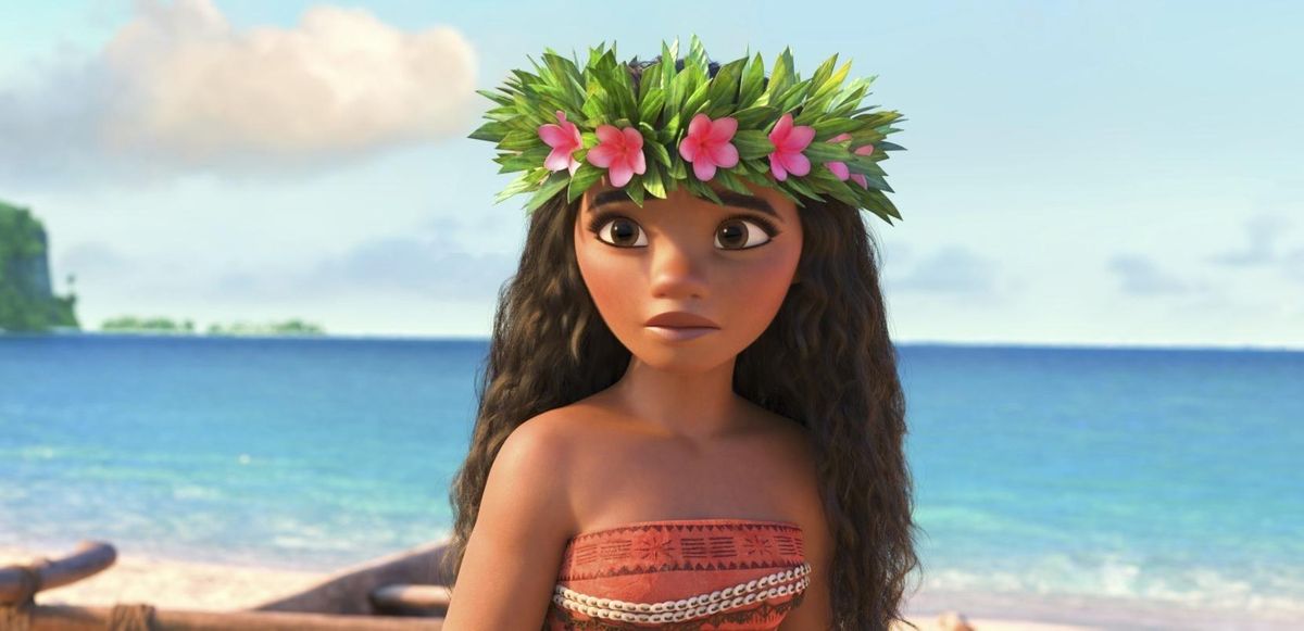 Moana, voiced by Auli