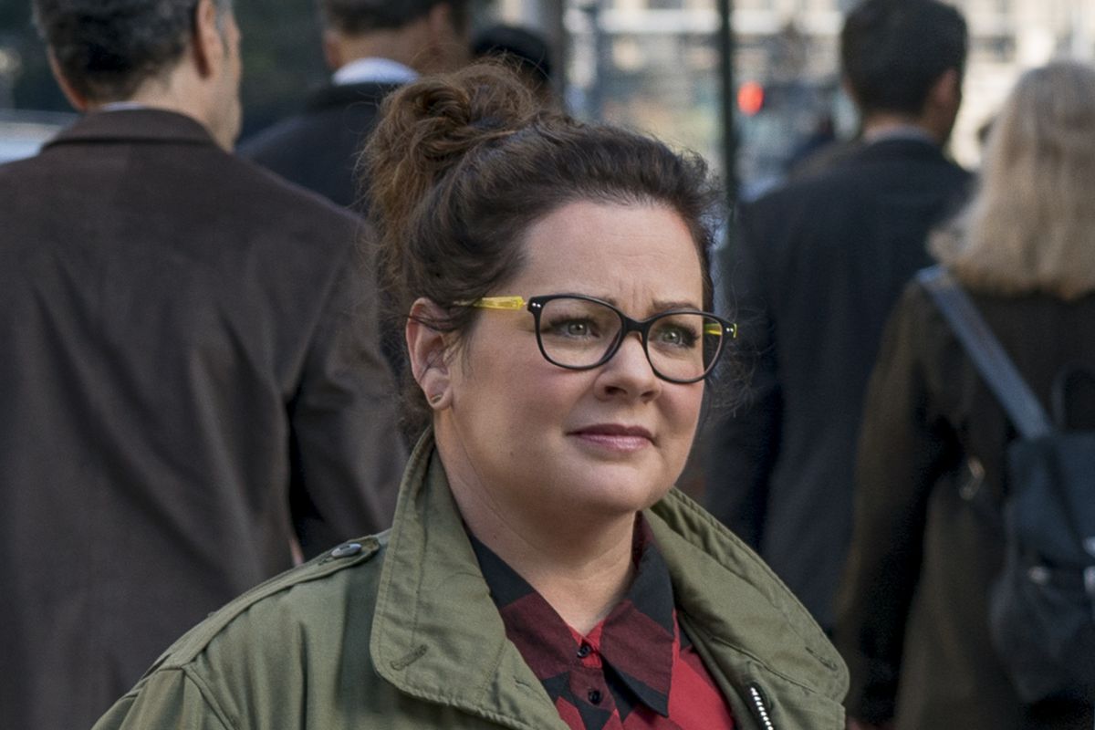 In this image released by Sony Pictures, Melissa McCarthy appears in a scene from, "Ghostbusters."  (Hopper Stone / Sony Pictures via AP)