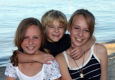 Pictured from left to right are Darbey, 11, Bradey, 6, and Bailey Scrimsher, 14.Valley Studios (Valley Studios / The Spokesman-Review)