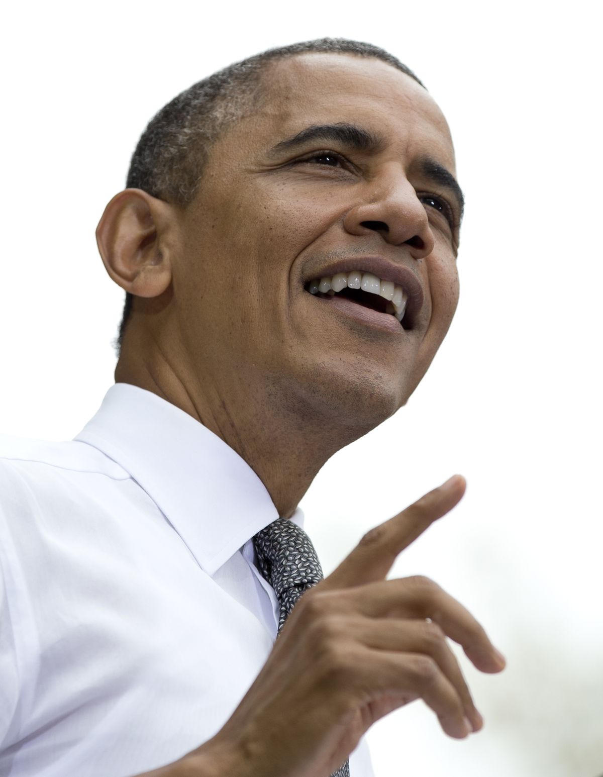 President Barack Obama  speaks at a campaign event at Eden Park�s Seasongood Pavilion, Monday, Sept. 17, 2012, in Cincinnati, Ohio. (Carolyn Kaster / Associated Press)