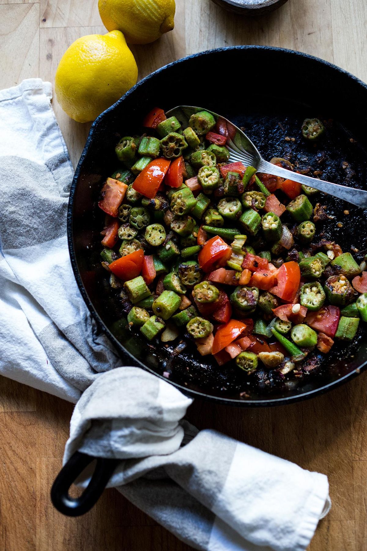 Egyptian okra. (Sylvia Fountaine)