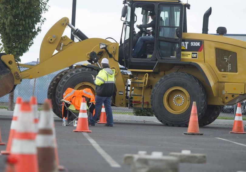 A free training course in operating heavy equipment will be held this June in Rathdrum. (TYLER TJOMSLAND/The Spokesman-Review)