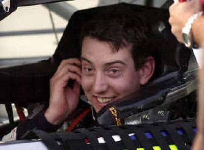 
Kyle Busch is on the pole today at Nazareth, just like he was last month for the O'Reilly 300 at Texas Motor Speedway. He's shown here after qualifying in Texas.  Kyle Busch is on the pole today at Nazareth, just like he was last month for the O'Reilly 300 at Texas Motor Speedway. He's shown here after qualifying in Texas.  
 (File/Associated PressFile/Associated Press / The Spokesman-Review)