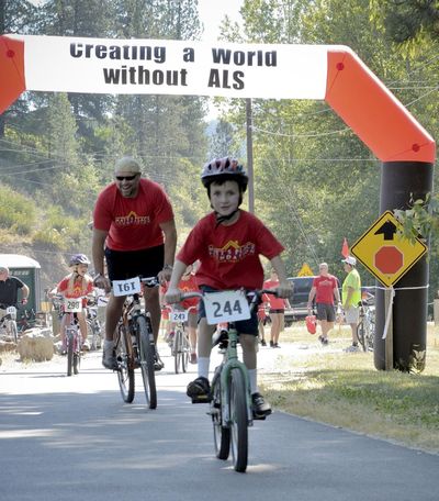 The annual ALS Silver Valley Ride attracts bicyclists to raise money for local families dealing with ALS. (Courtesy photo)