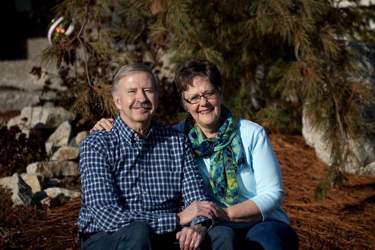 Roger and Gail Smith are photographed at their home on Thursday, Dec. 6, 2018. They met at North Central High School and will celebrate their 50th anniversary Dec. 14, 2018. (Kathy Plonka / The Spokesman-Review)