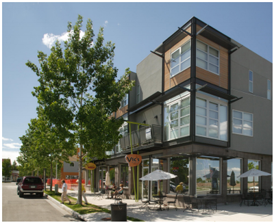 One of many concepts for the South Landing Lofts, 430 W. Riverside. (Courtesy City of Spokane)