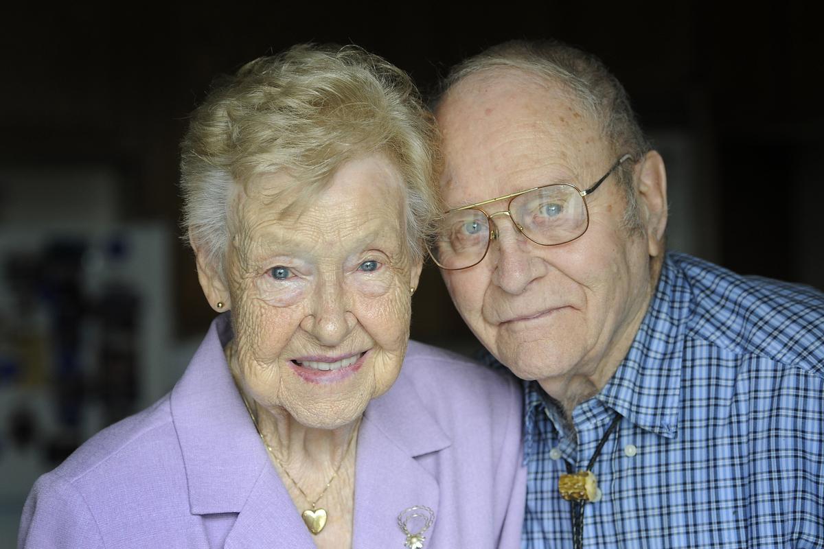 Mary Jane and Clyde Walden have been married more than 70 years. (Dan Pelle)